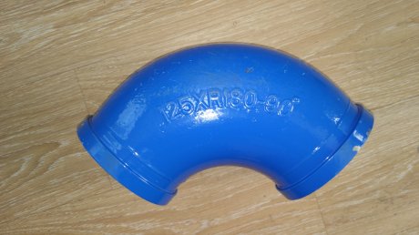 Колено бетоновода 90° R180 SK125
